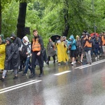 Wyjście pielgrzymki z Radomia na Jasną Górę