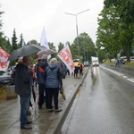 Wyjście pielgrzymki z Radomia na Jasną Górę