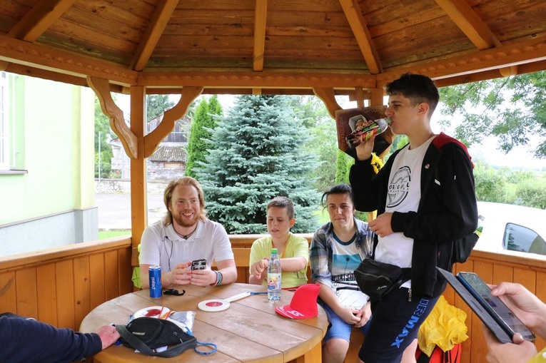 Pielgrzymi ze Skawiny w Liszkach 2021