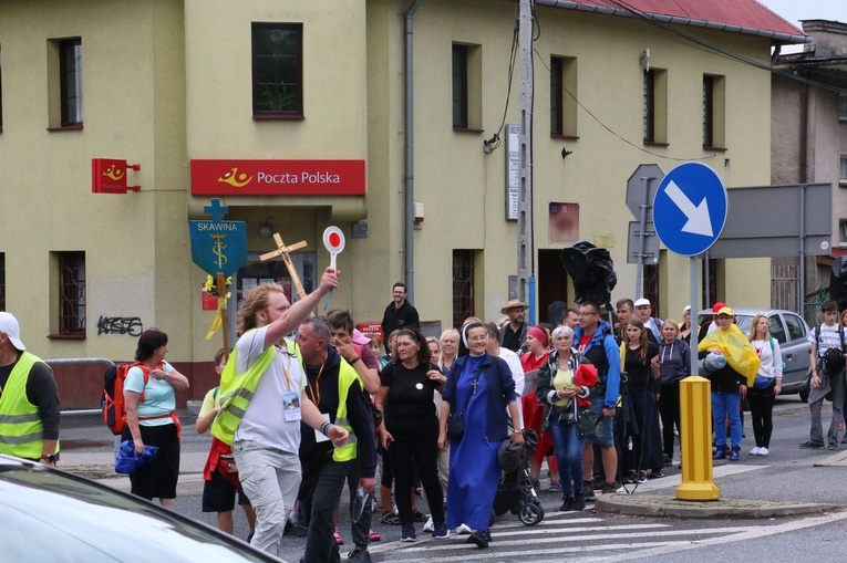 Pielgrzymi ze Skawiny w Liszkach 2021