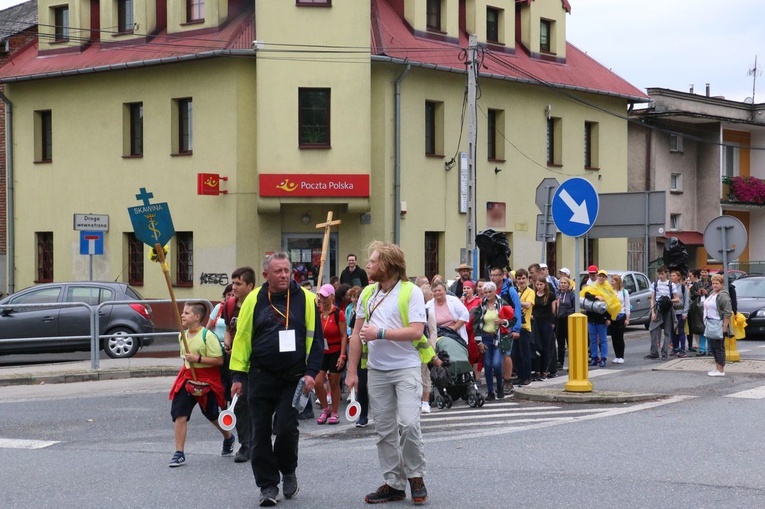 Pielgrzymi ze Skawiny w Liszkach 2021