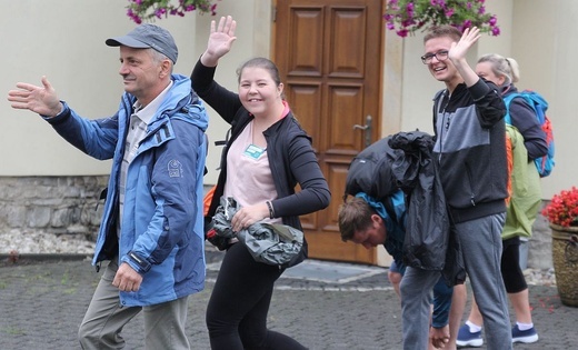 30. Piesza Pielgrzymka Diecezji Bielsko-Żywieckiej na Jasną Górę - Msza św. w Hałcnowie