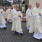 30. Piesza Pielgrzymka Diecezji Bielsko-Żywieckiej na Jasną Górę - Msza św. w Hałcnowie