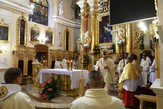 30. Piesza Pielgrzymka Diecezji Bielsko-Żywieckiej na Jasną Górę - Msza św. w Hałcnowie