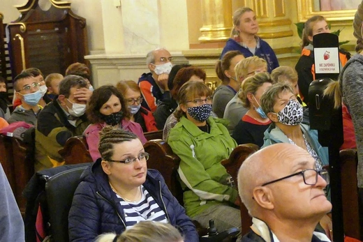 30. Piesza Pielgrzymka Diecezji Bielsko-Żywieckiej na Jasną Górę - Msza św. w Hałcnowie