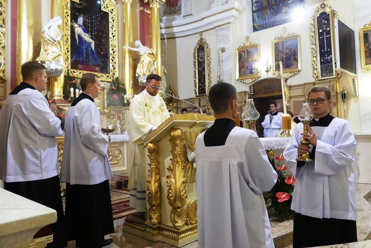 30. Piesza Pielgrzymka Diecezji Bielsko-Żywieckiej na Jasną Górę - Msza św. w Hałcnowie