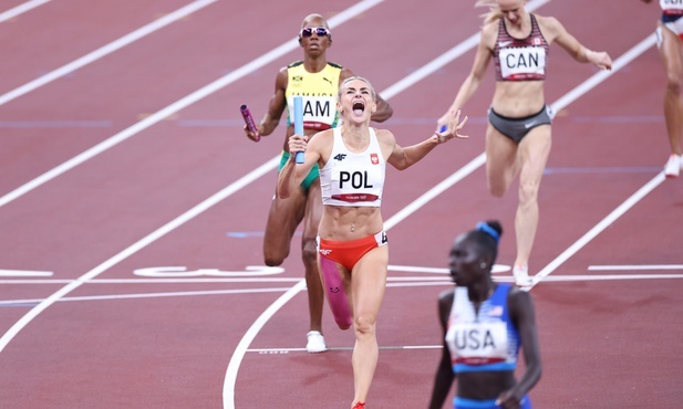 Srebrny medal polskiej kobiecej sztafety 4x400 m!