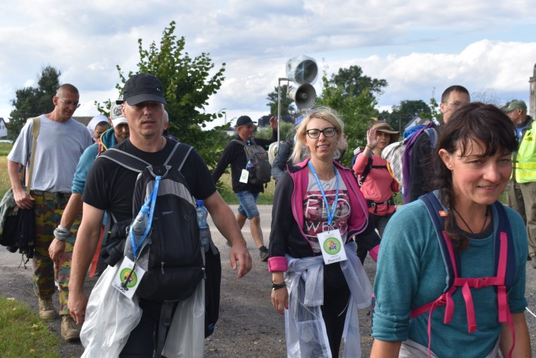 XVIII PPDŚ na Jasną Górę - dzień 6 - Laskowice-Łomnica