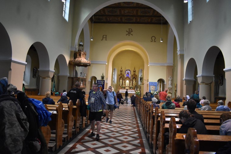 XVIII PPDŚ na Jasną Górę - dzień 6 - Laskowice-Łomnica