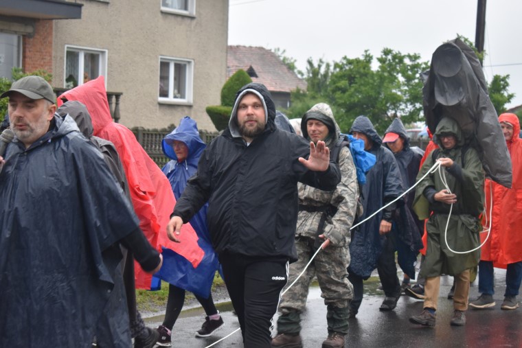 XVIII PPDŚ na Jasną Górę - dzień 6 - Laskowice-Łomnica