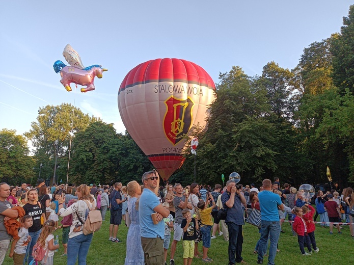 Zawody balonowe w Nałęczowie