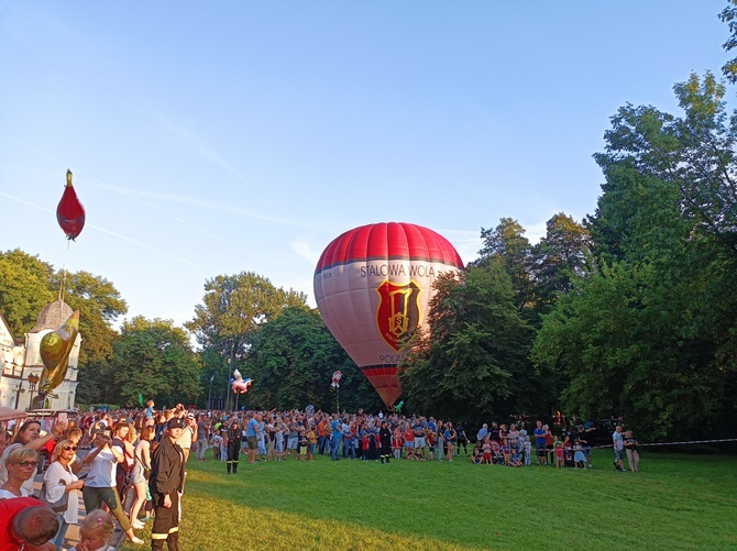 Zawody balonowe w Nałęczowie