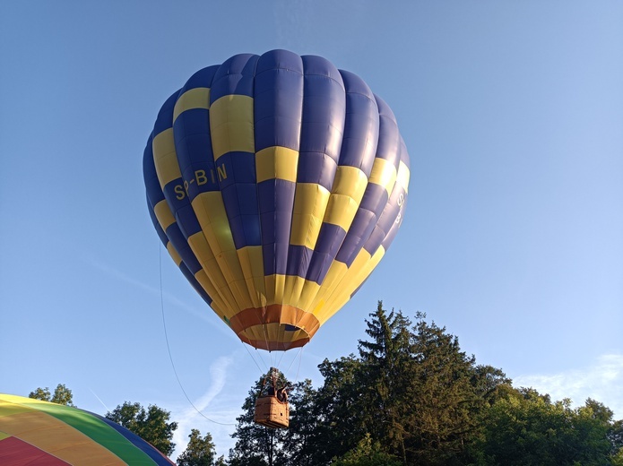 Zawody balonowe w Nałęczowie