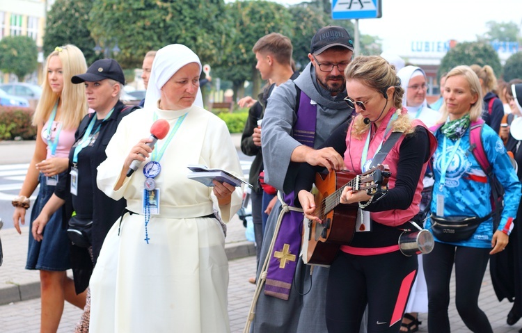 XXIX Elbląska Pielgrzymka Piesza. W trasie