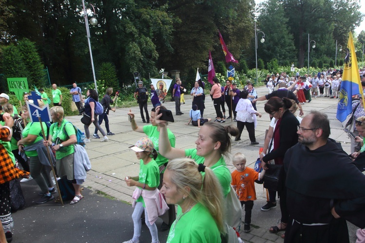 Radość na jasnogórskich Wałach