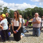 Radość na jasnogórskich Wałach