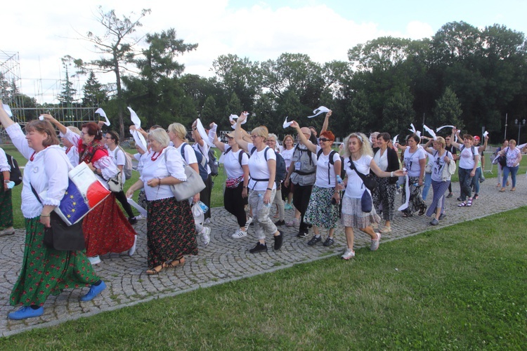 Radość na jasnogórskich Wałach