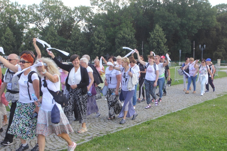 Radość na jasnogórskich Wałach