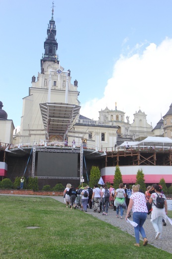 Radość na jasnogórskich Wałach