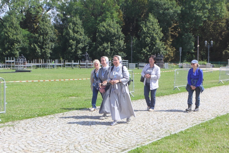 Radość na jasnogórskich Wałach