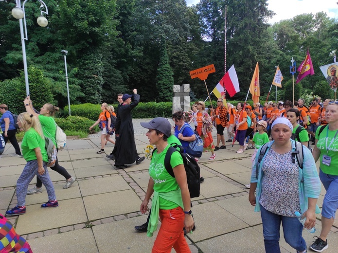 Radość na jasnogórskich Wałach