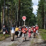 XVIII PPDŚ na Jasną Górę - dzień 7 - Łomnica-Cisie