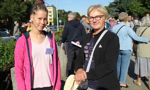 Danuta Nowak i Ola Nowak jako pierwsze zapisały się na listę oświęcimskich pielgrzymów w tym roku.