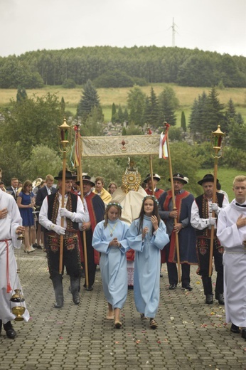 Procesja eucharystyczna.