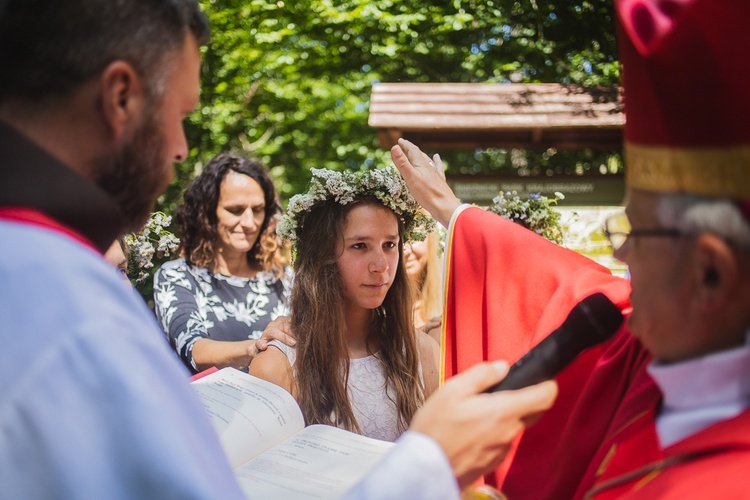 Bierzmowanie na górze Cierniak