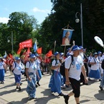 XVIII PPDŚ. Wejście na Jasną Górę diecezji świdnickiej