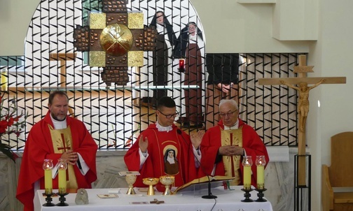 W poniedziałek 9 sierpnia 2021 r. ks. Marek Studenski przewodniczył Mszy św. ku czci św. Teresy Benedykty od Krzyża.