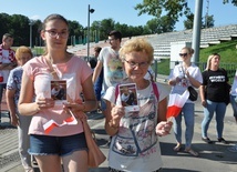 Powitanie Justyny Święty-Ersetic w Raciborzu