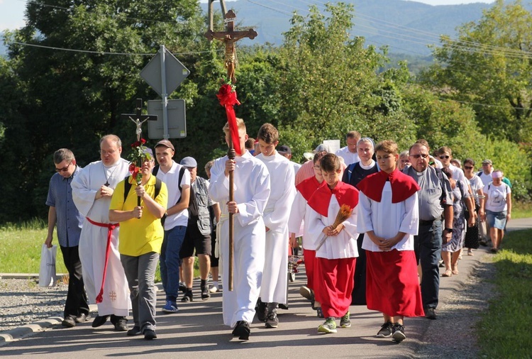 265. Ślubowana piesza pielgrzymka ze Skoczowa do Bielowicka - 2021