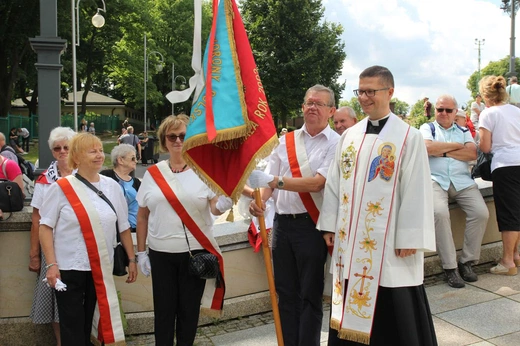 Powitanie 30. Pieszej Pielgrzymki Diecezji Bielsko-Żywieckiej na Jasnej Górze - 2021