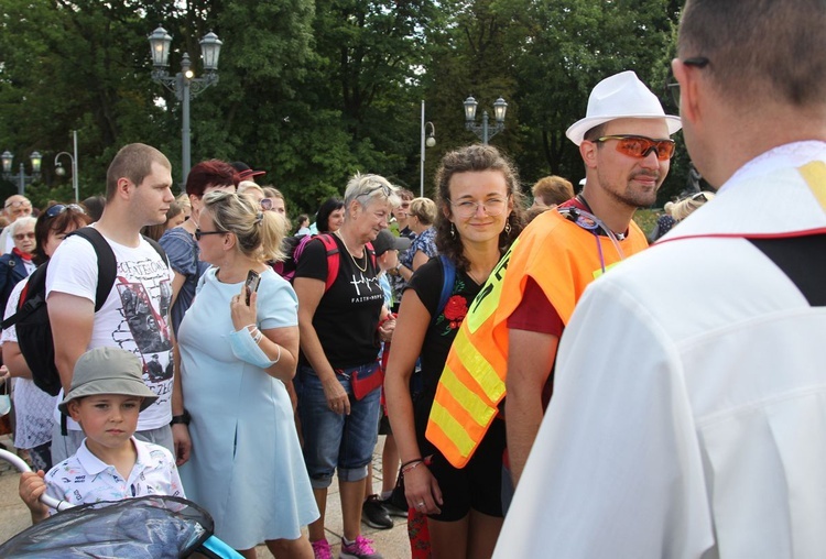 Powitanie 30. Pieszej Pielgrzymki Diecezji Bielsko-Żywieckiej na Jasnej Górze - 2021