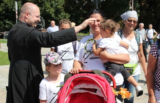 Powitanie 30. Pieszej Pielgrzymki Diecezji Bielsko-Żywieckiej na Jasnej Górze - 2021