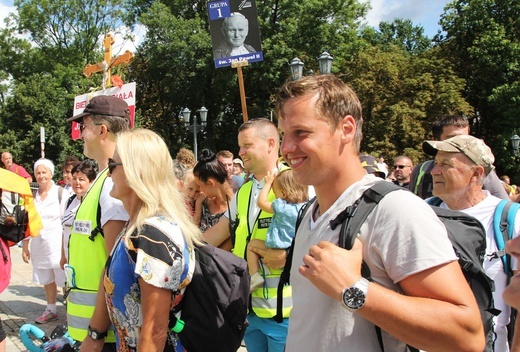 Powitanie 30. Pieszej Pielgrzymki Diecezji Bielsko-Żywieckiej na Jasnej Górze - 2021