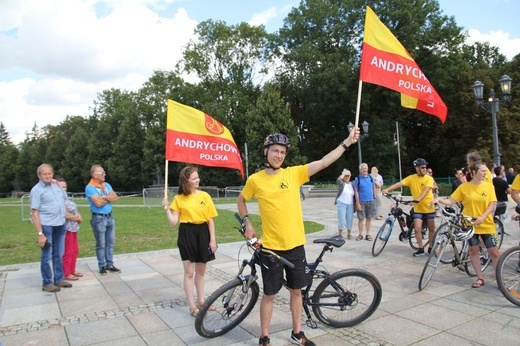 Powitanie 19. Andrychowskiej Pielgrzymki Rowerowej na Jasnej Górze - 2021