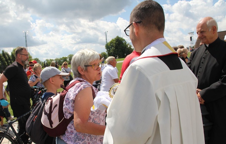 Powitanie 19. Czechowickiej Pielgrzymki na Jasnej Górze - 2021