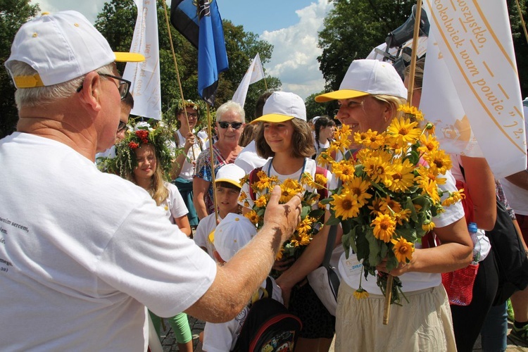 Powitanie 19. Czechowickiej Pielgrzymki na Jasnej Górze - 2021