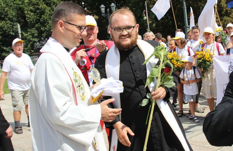 Powitanie 19. Czechowickiej Pielgrzymki na Jasnej Górze - 2021