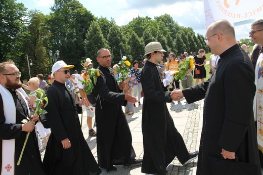 Powitanie 19. Czechowickiej Pielgrzymki na Jasnej Górze - 2021