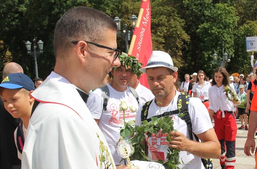 Powitanie 35. Pieszej Pielgrzymki Andrychowskiej na Jasnej Górze - 2021