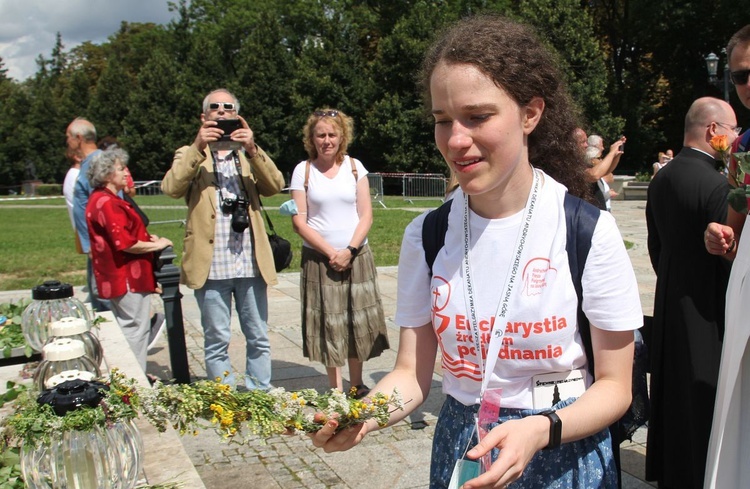 Powitanie 35. Pieszej Pielgrzymki Andrychowskiej na Jasnej Górze - 2021