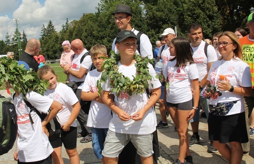 Powitanie 35. Pieszej Pielgrzymki Andrychowskiej na Jasnej Górze - 2021