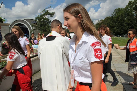 Pielgrzymkowi "maltańczycy" na Jasnej Górze - 2021