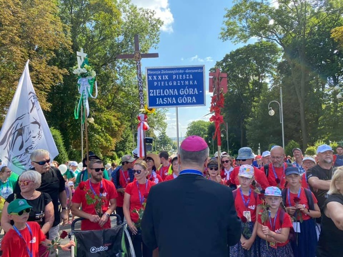 Piesza Pielgrzymka Diecezji Zielonogórsko-Gorzowskiej dotarła na Jasną Górę