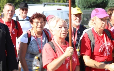 30. Cieszyńska Pielgrzymka na Jasną Górę - na trasie