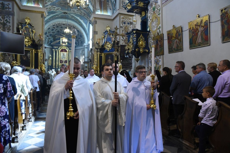 Benedykcja o. Szymona Warciaka - opata szczyrzyckiego