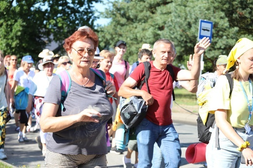 38. Oświęcimska Pielgrzymka na Jasną Górę - na trasie 